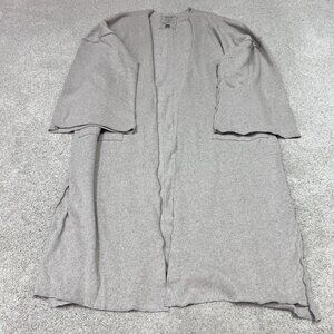Play Up Cardigan Women’s Beige Long Sleeve Pockets One Size